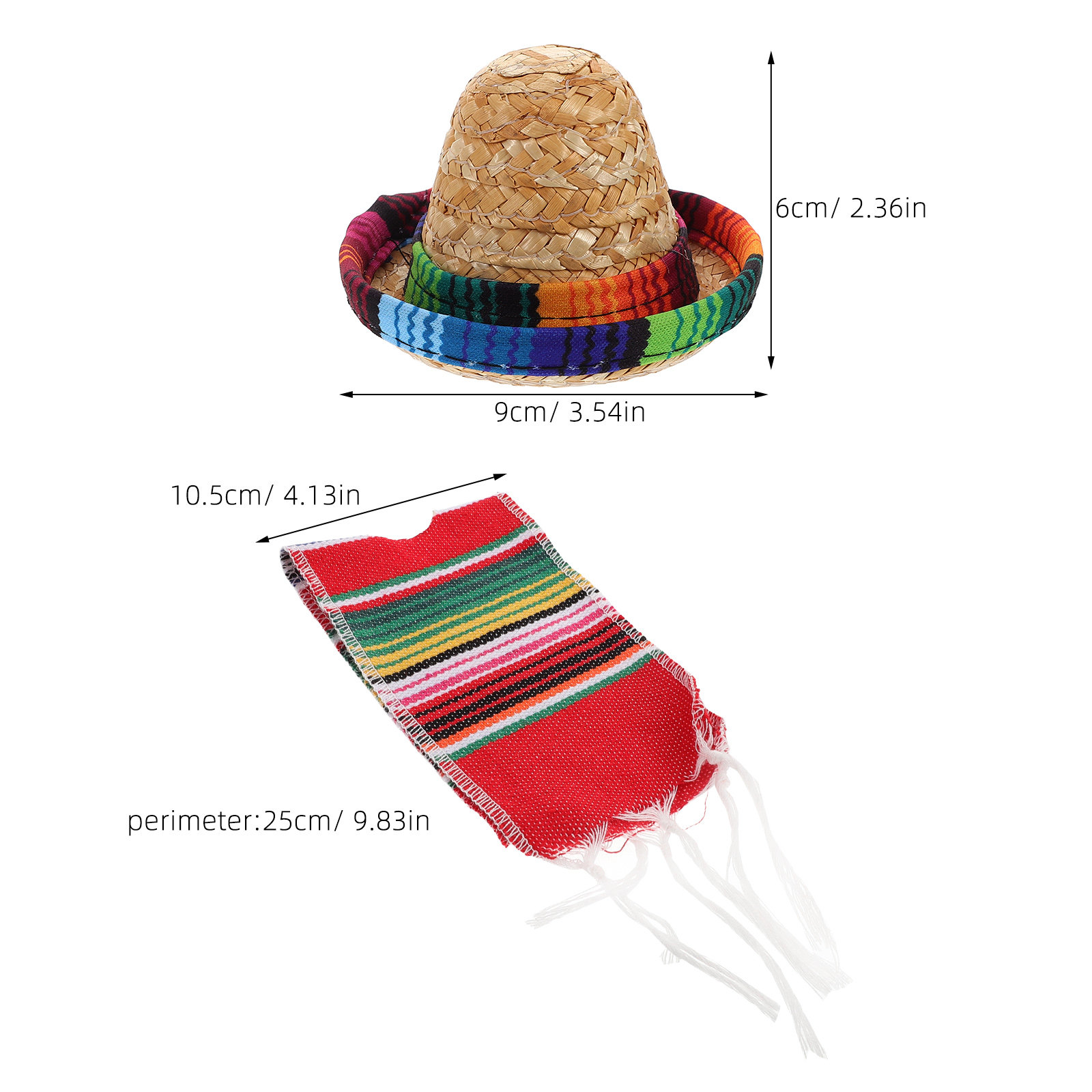 1Set Mexican Fiesta Party Styl - Wine Beer Hat 评论和价格