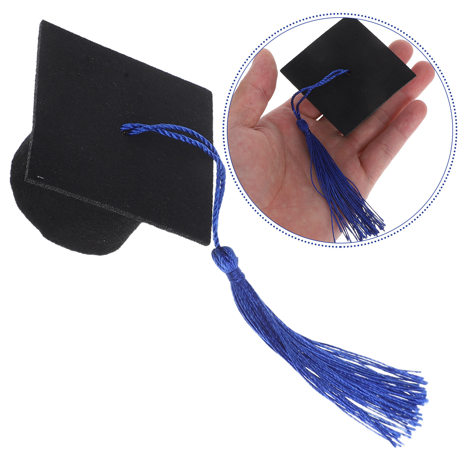 6Pcs Doctoral Cover Mini Docto - Wine Beer Hat 评论和价格