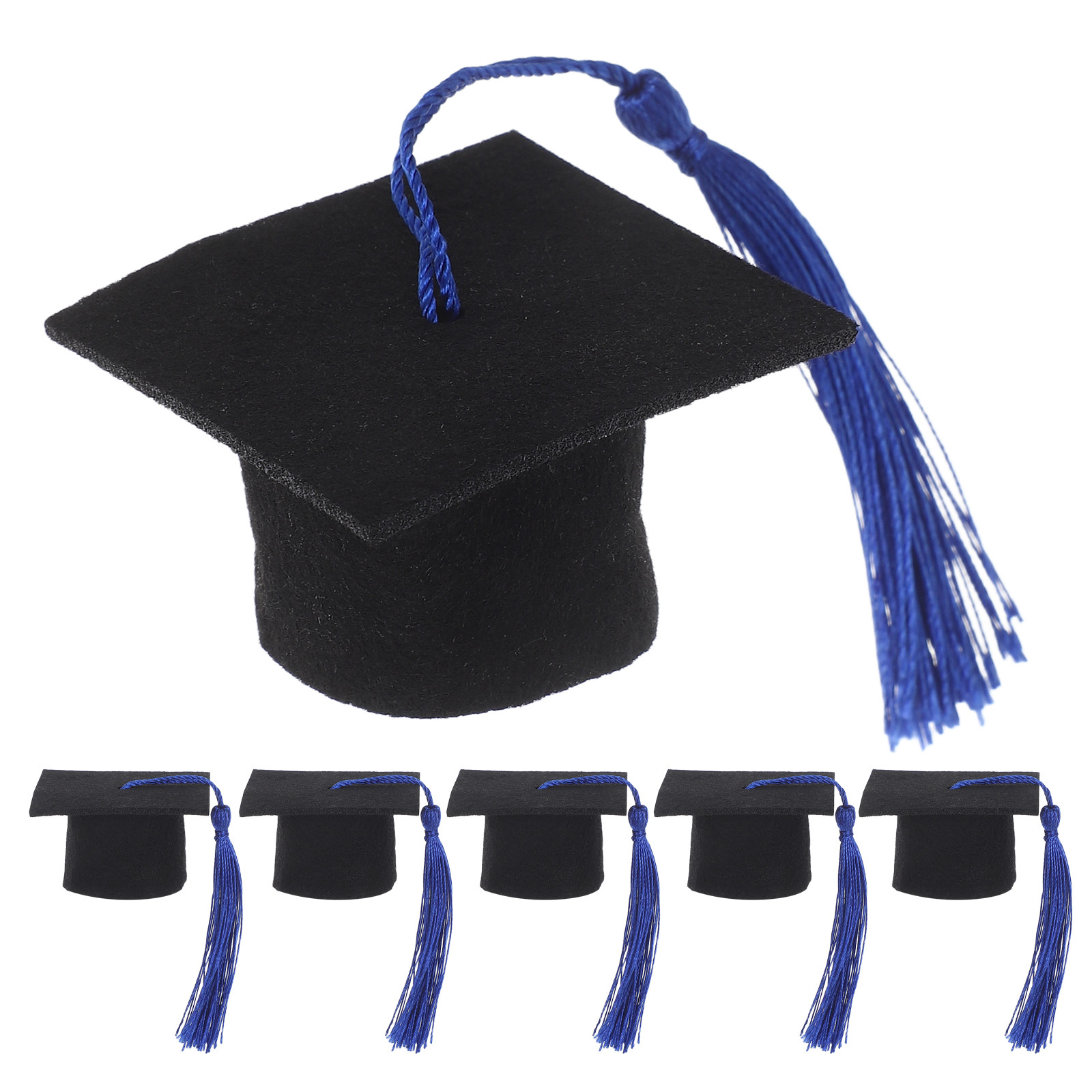 6Pcs Doctoral Cover Mini Docto - Wine Beer Hat 评论和价格