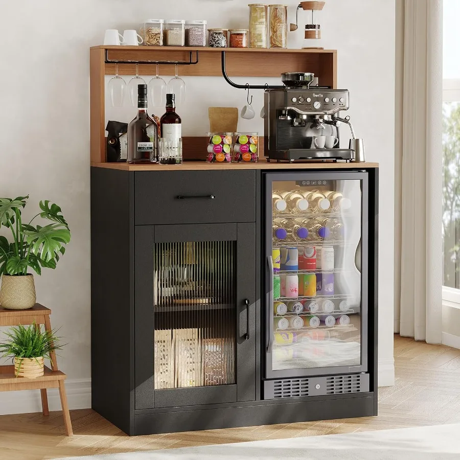 Wine bar cabinet with fridge s - Wine & Beer Guayaquil 评论和价格