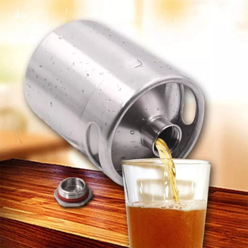 5L Stainless Steel Mini Beer K - Wine Draft Beer 评论和价格