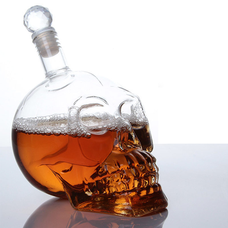 Creative Skull Head Decanter C - Whisky Beer And Wine 评论和价格