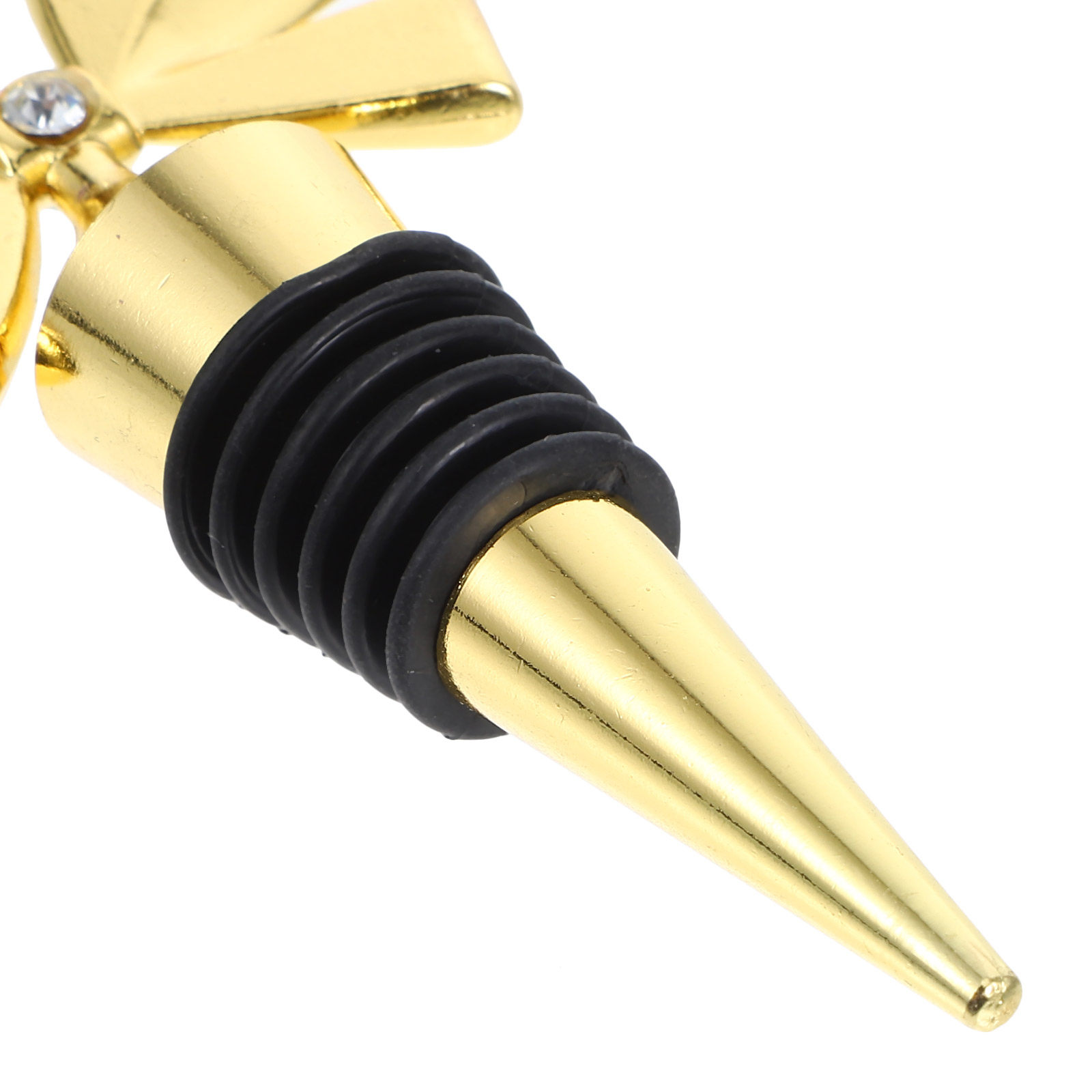 Gold Bowknot Wine Stopper Sili - Whisky Beer And Wine 评论和价格
