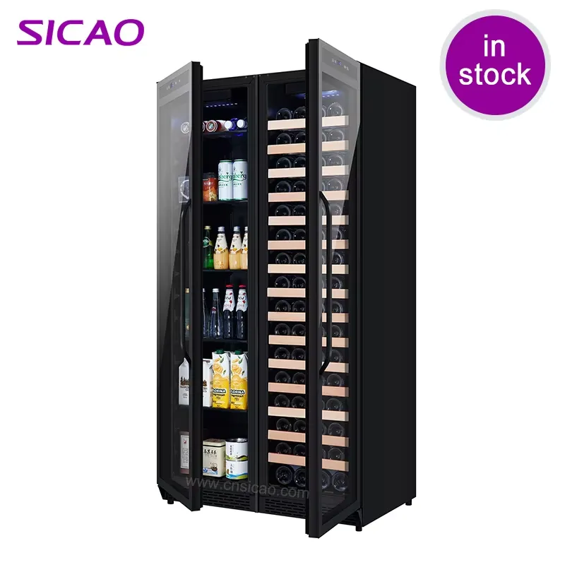 Built In Beverage Fridge Doubl - Wine Beer Dual Zone 评论和价格