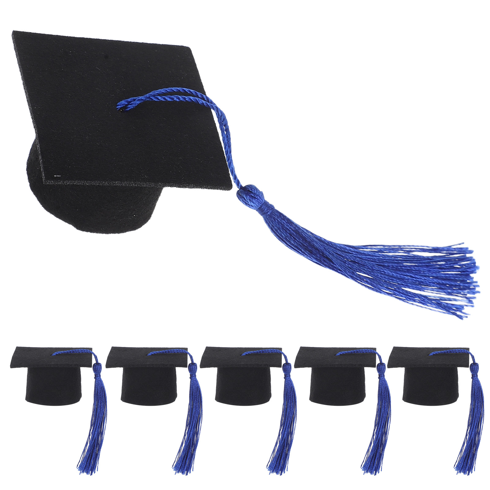 6Pcs Mini Doctoral Wine Bottle - Wine Beer Hat 评论和价格